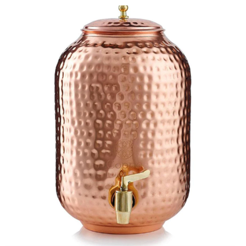 Copper Hammered Water Tank