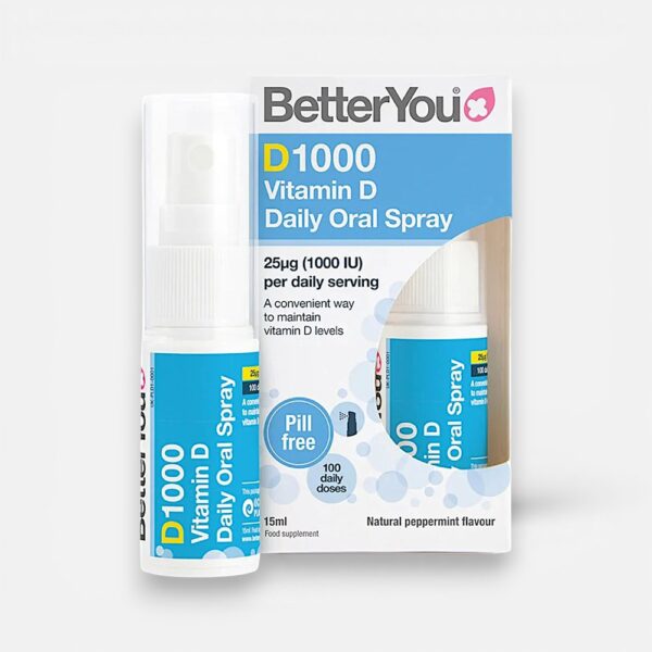 BetterYou DLUX 1000 Daily Vitamin D Oral Spray