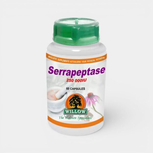 Willow Serrapeptase 250,000 SU
