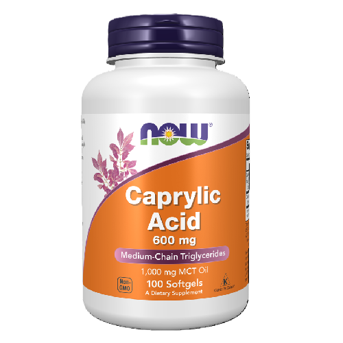 NOW Foods Caprylic Acid 600 mg