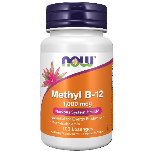 NOW Foods Methyl B-12 1000 mcg Lozenges