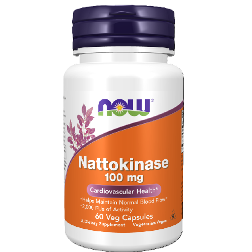 NOW Foods Nattokinase 100 mg Veg Capsules