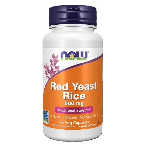 NOW Foods Red Yeast Rice 600 mg