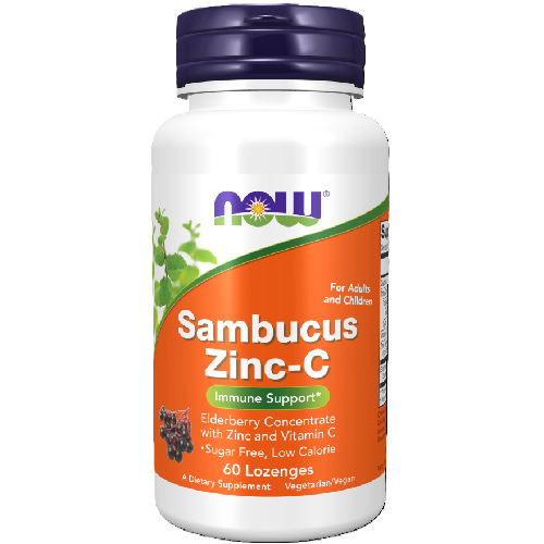 NOW Foods Sambucus Zinc-C Lozenges