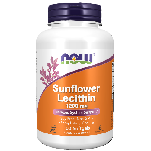 NOW Foods Sunflower Lecithin 1200 mg