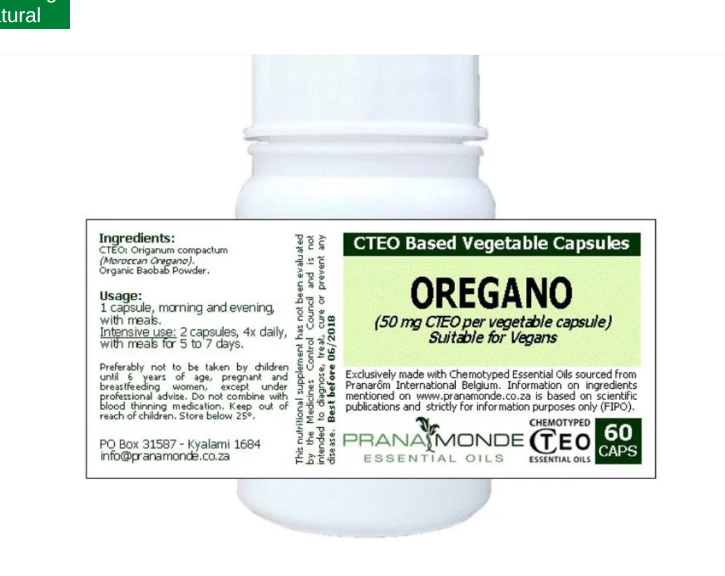 Oregano Chemotyped