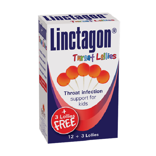 linctagon throat lollies for kids