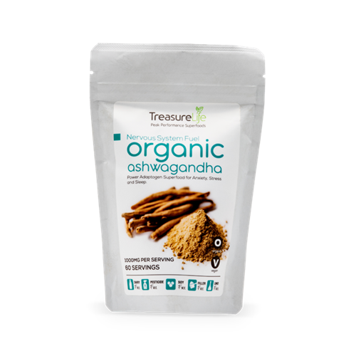 Treasure Life Organic Ashwagandha Powder
