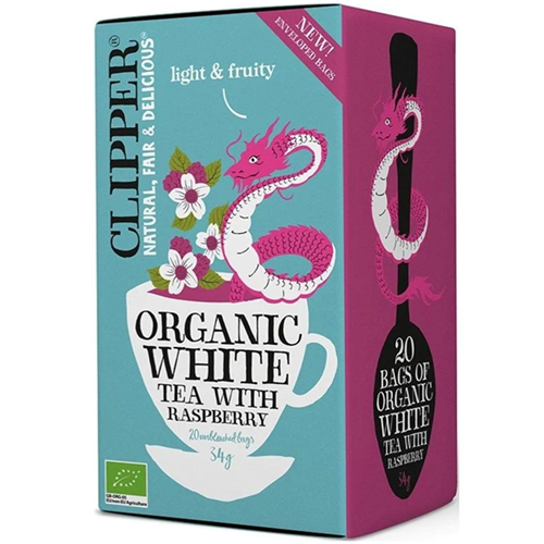Clipper Organic White Tea with Raspberry