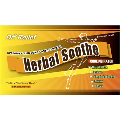 Dr Relief Herbal Soothe Cooling Patch