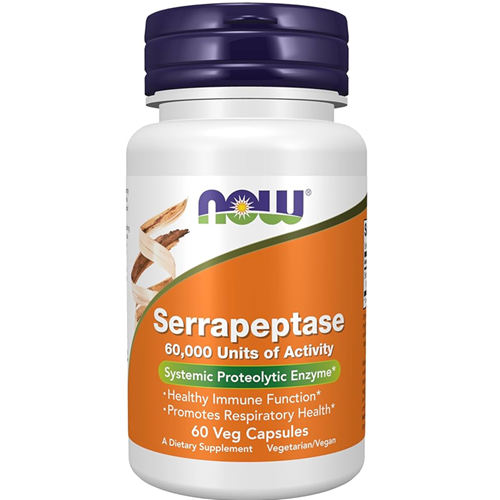 NOW Foods Serrapeptase 60,000 Units
