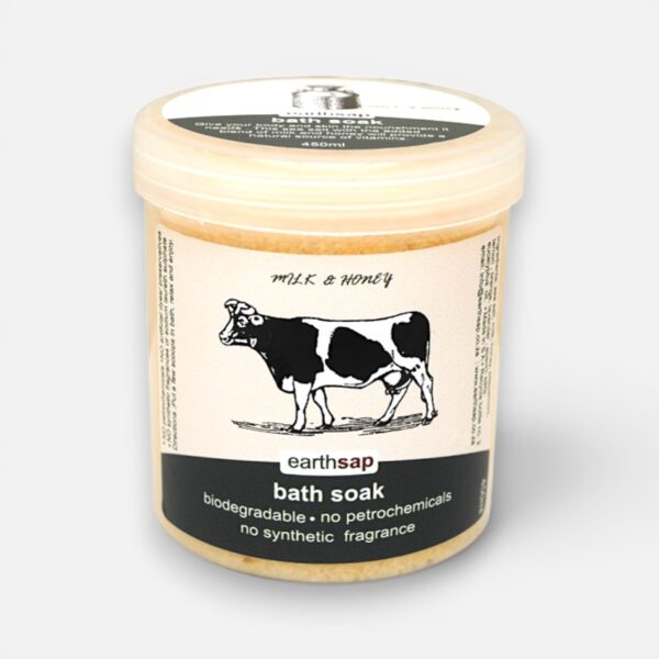 Earthsap Milk & Honey Bath Soak 450ml