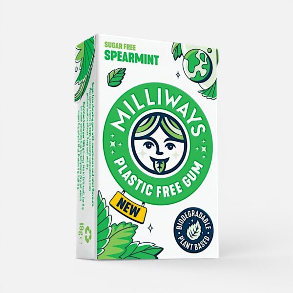 Plastic Free Chewing Gum Spearmint