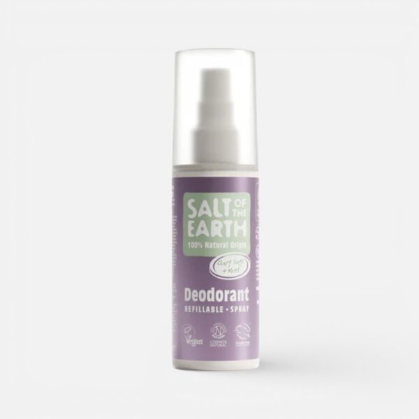 Salt of the Earth Clary Sage & Mint Natural Deodorant Spray 100ml