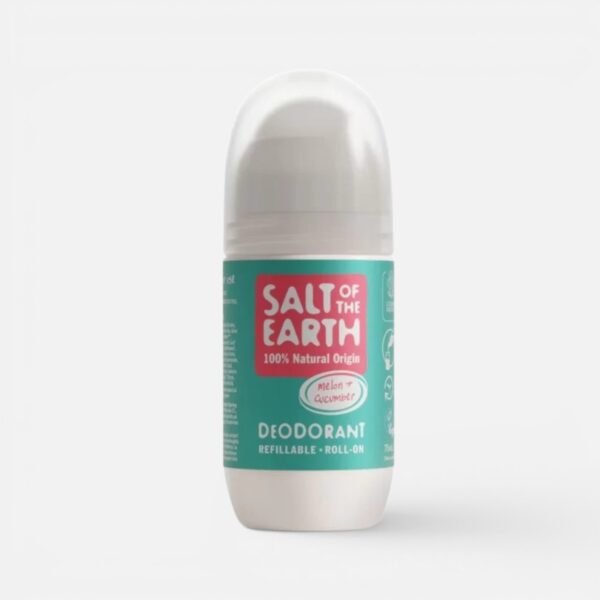 Salt of the Earth Melon & Cucumber Natural Refillable Roll-On Deodorant 75ml