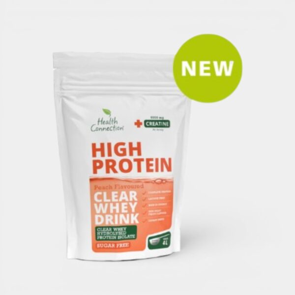 Health Connection High Protein Peach Clear Whey Drink