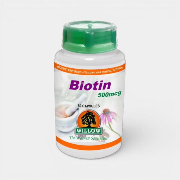 Willow Biotin 500mcg