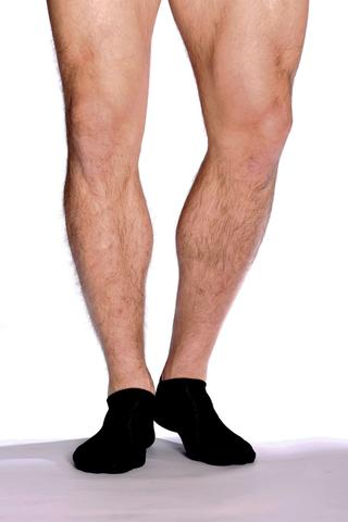 Mens Hidden Socks Black